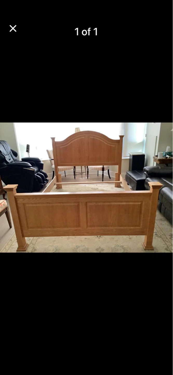 Solid Wood Bed Frame