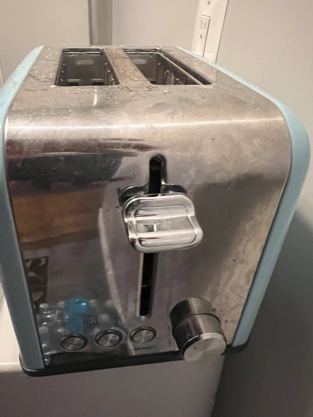 Blue 2-Slice Toaster