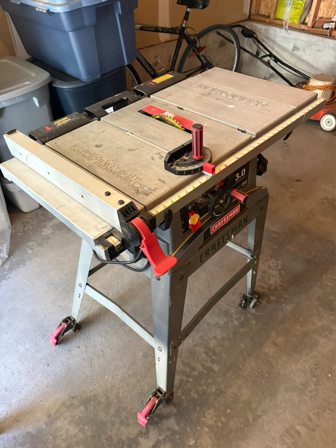 Craftsman 3.0 Amp Table Saw