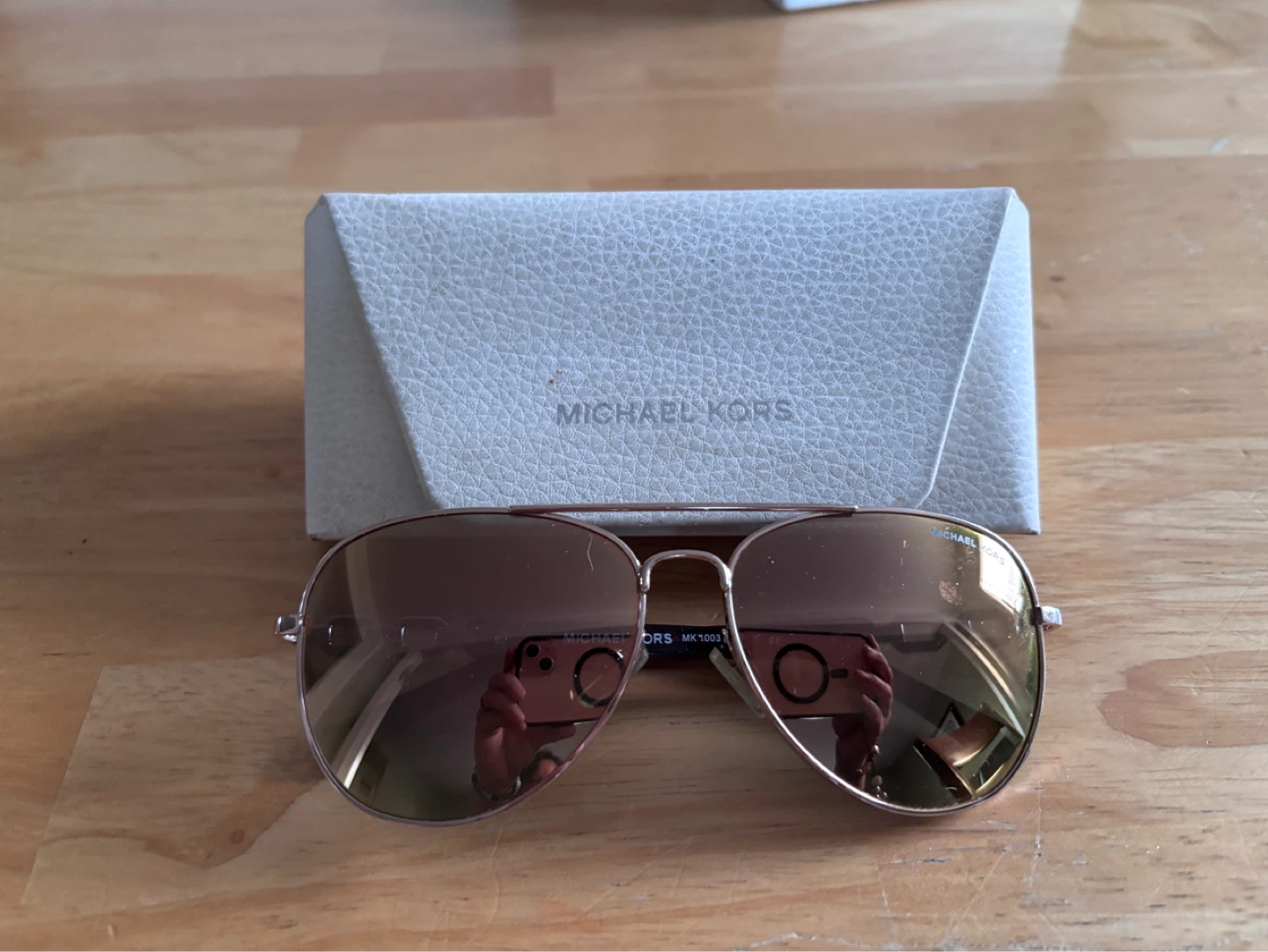 Michael Kors Aviator Sunglasses