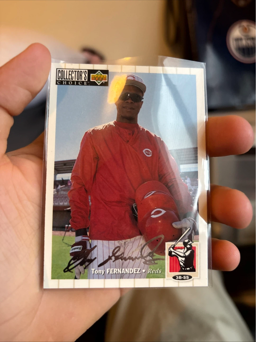 1991 Collector's Choice Tony Fernandez Baseball Card