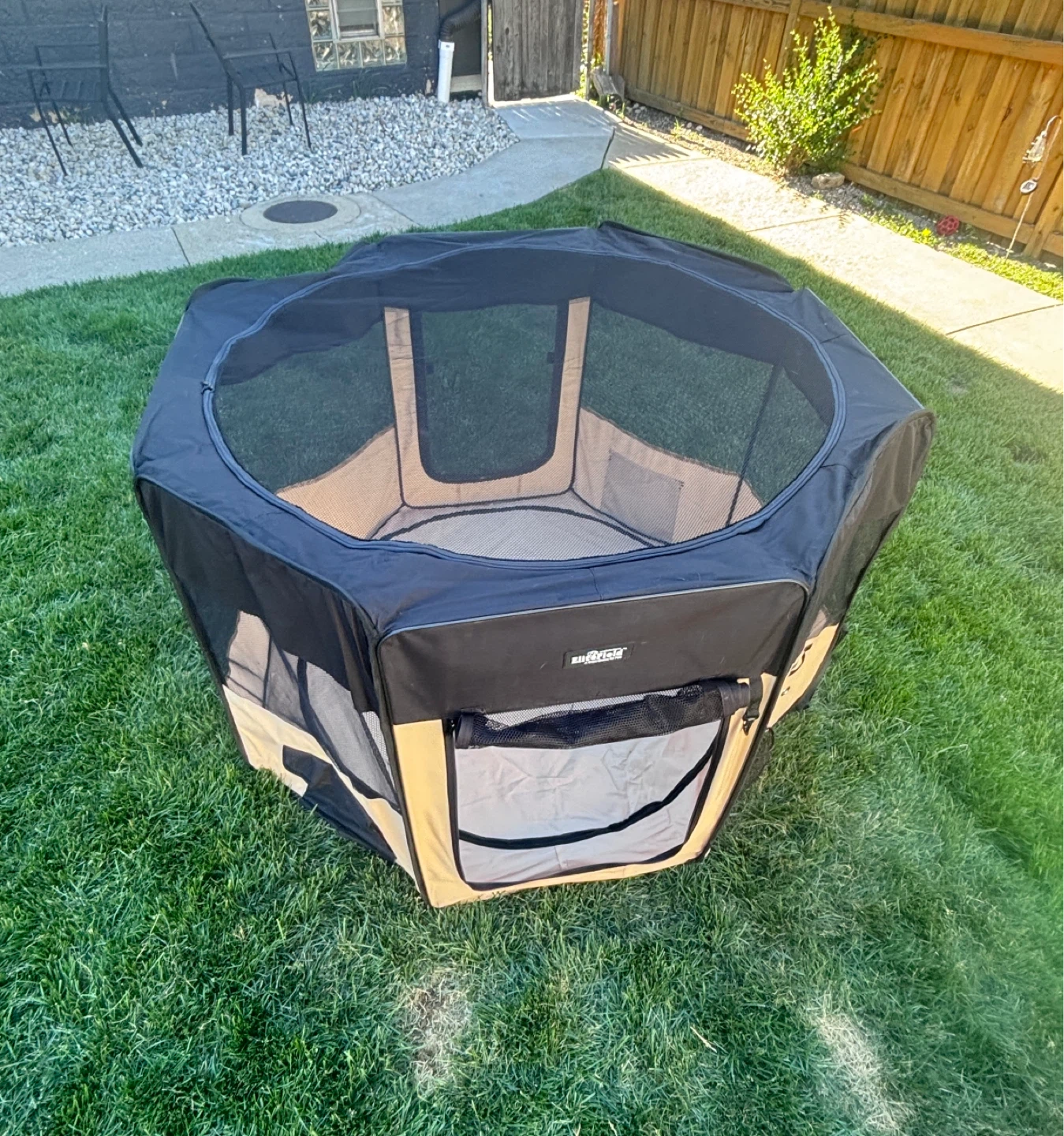 EliteField Pet Playpen Portable Exercise Kennel Octagon
