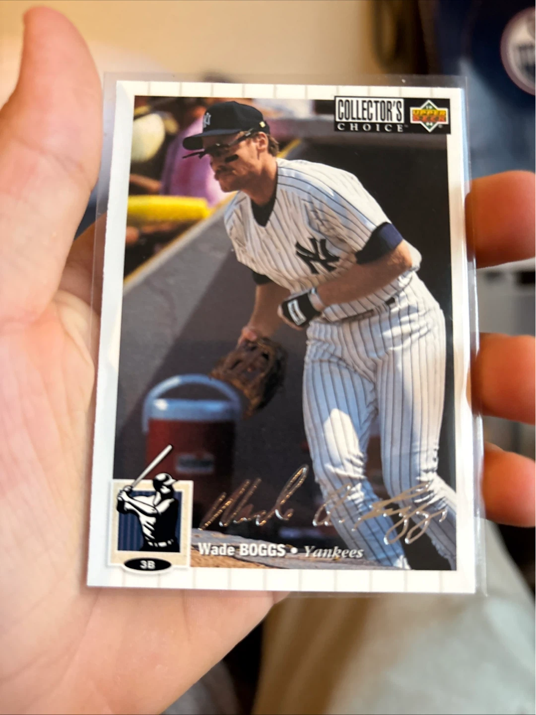 1991 Upper Deck Collector's Choice Wade Boggs Baseball Card