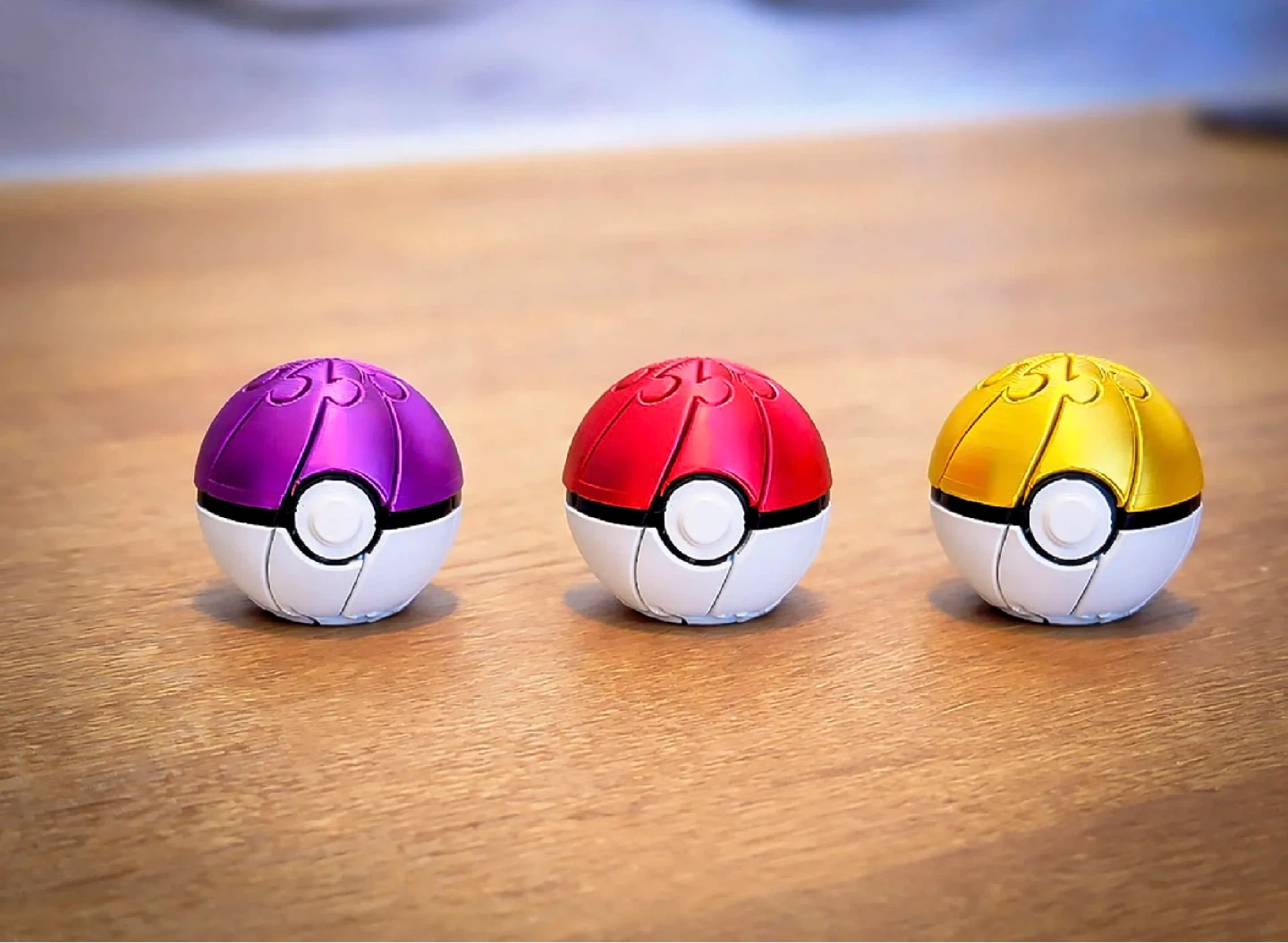 Pokemon Poke Ball 3D Printed Figurines - photo 3