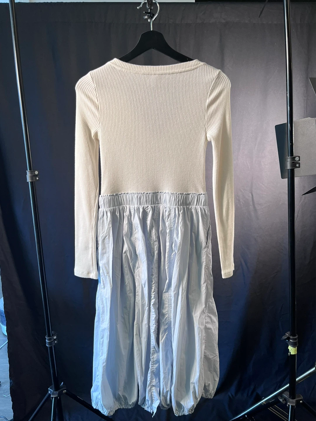 Anthropologie Blue Bubble Midi Dress-SIZE XS - photo 4