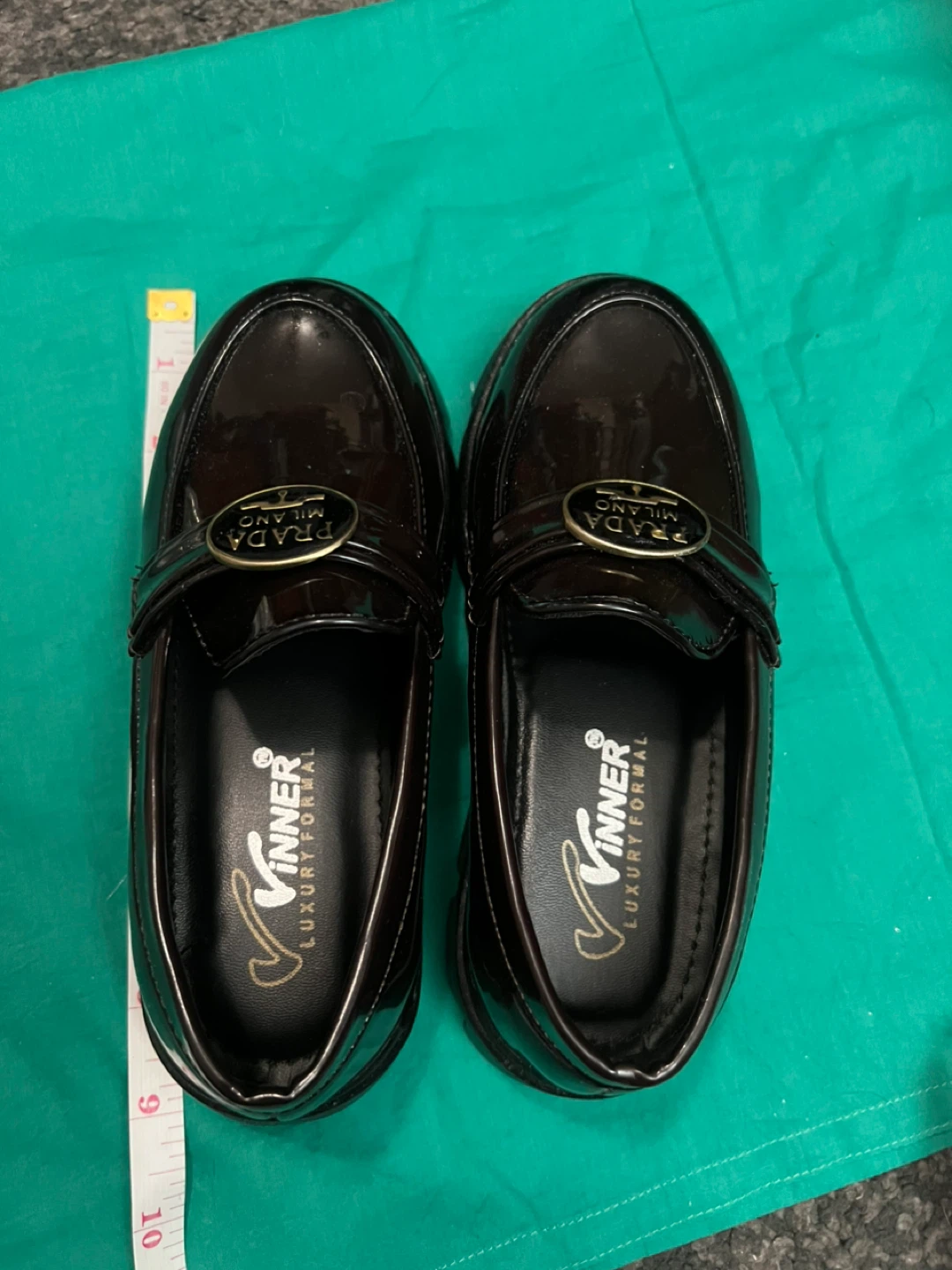 VINNER Luxury Formal Loafers - Black Patent