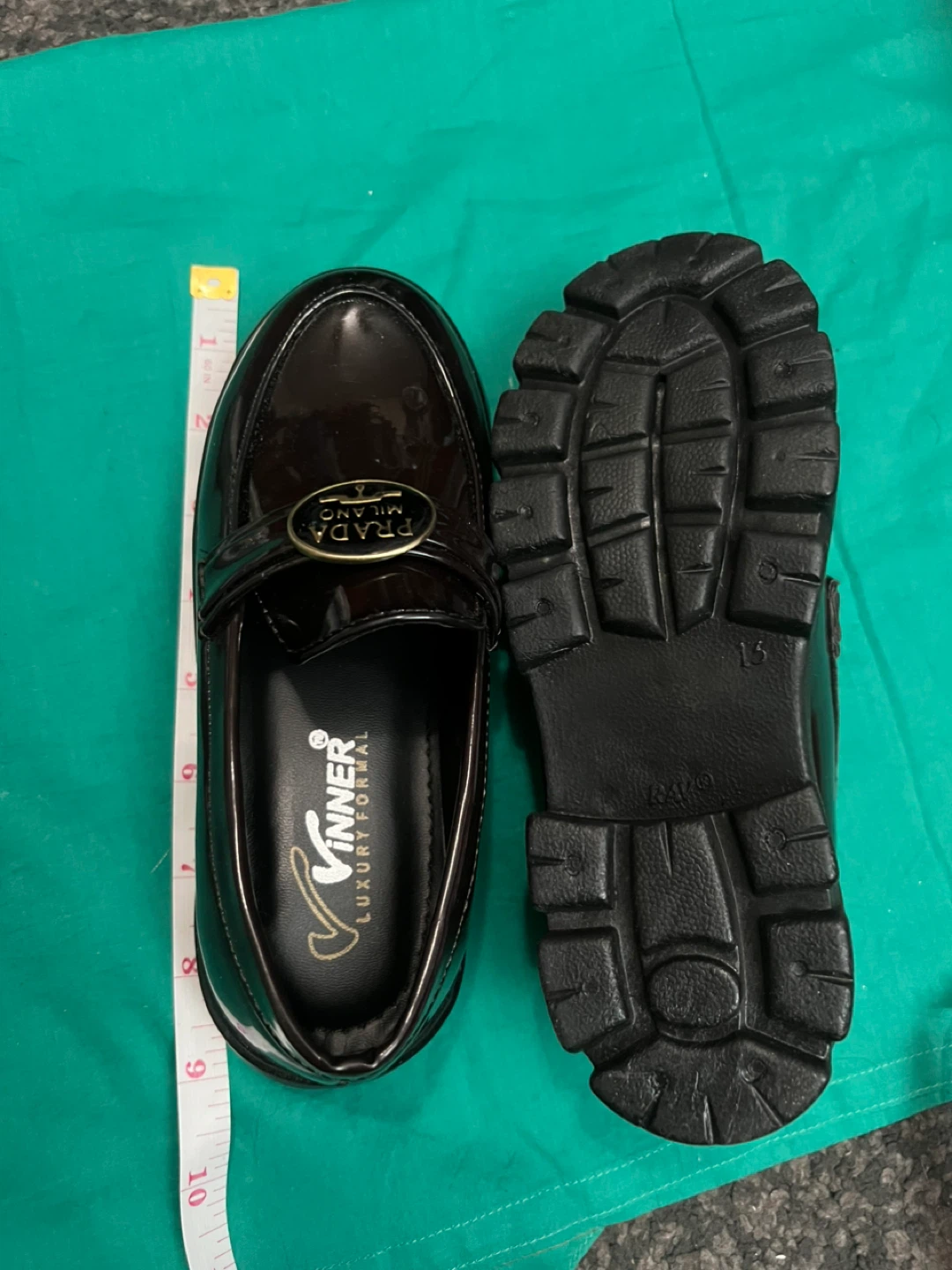 VINNER Luxury Formal Loafers - Black Patent - photo 2