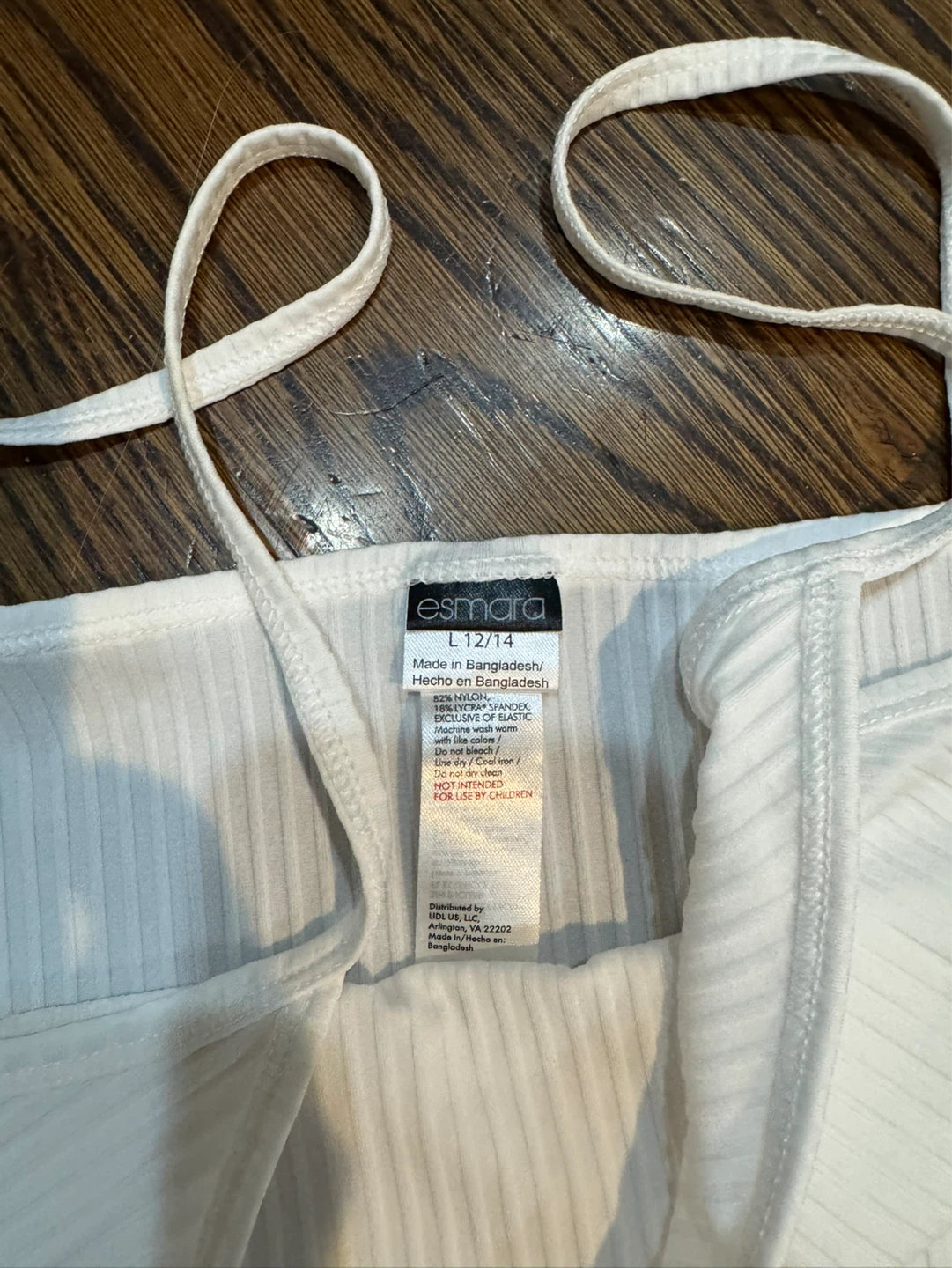 Esmara Ribbed Tank Top L 12/14 - photo 2