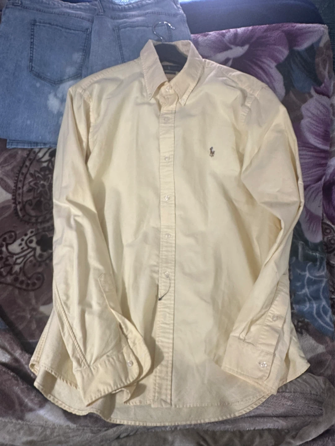 Yellow Ralph Lauren Classic Fit Button-Down Shirt - photo 3
