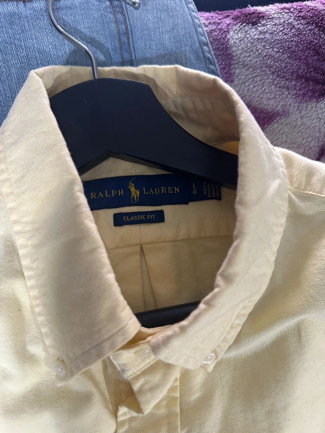 Yellow Ralph Lauren Classic Fit Button-Down Shirt - photo 4