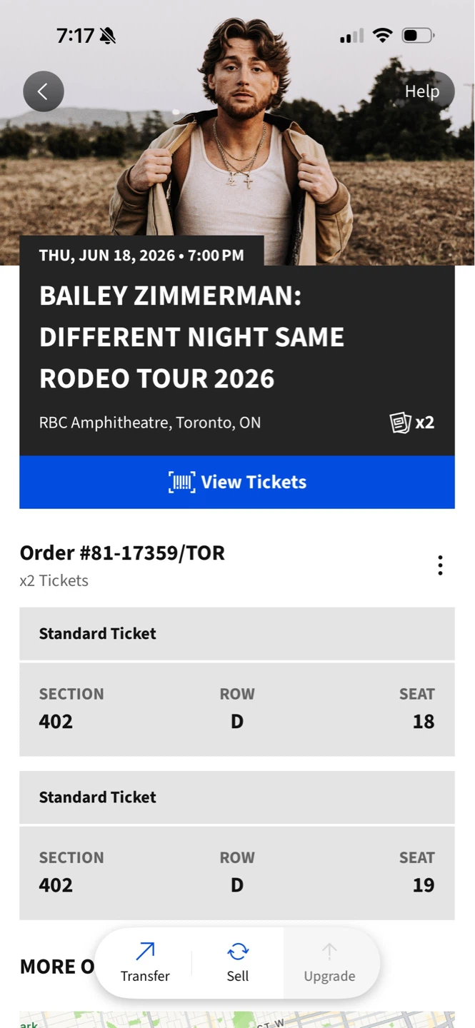 Bailey Zimmerman Rodeo Tour 2026 Tickets