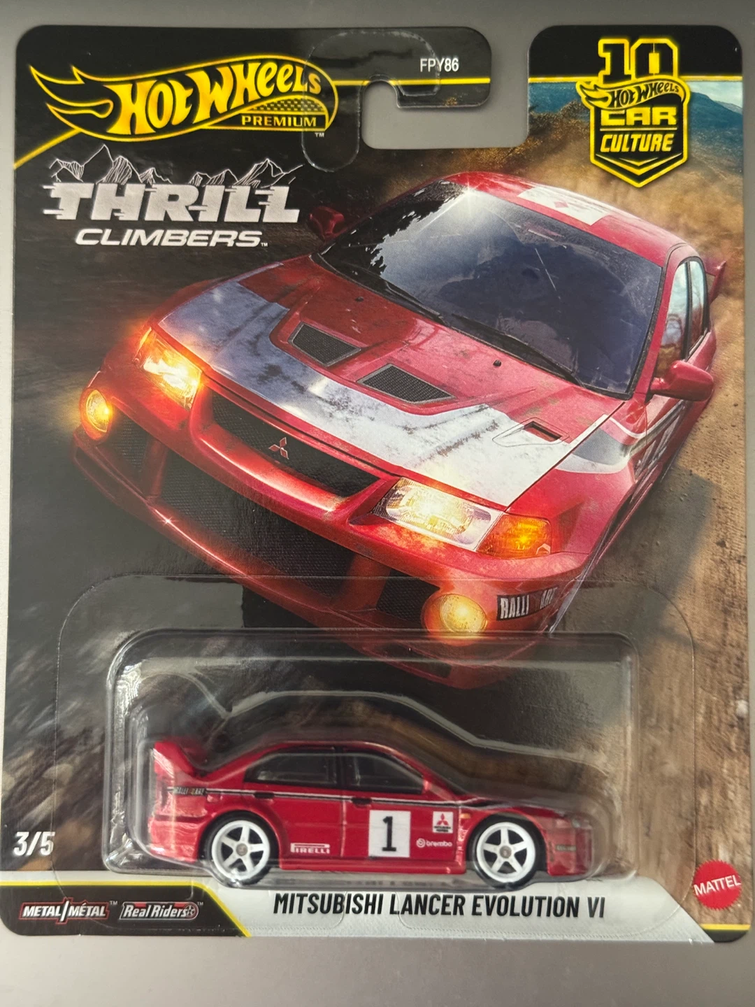 Hot Wheels Premium Mitsubishi Lancer Evolution VI