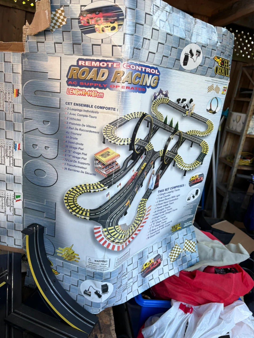 Turbo Remote Control Road Racing Set