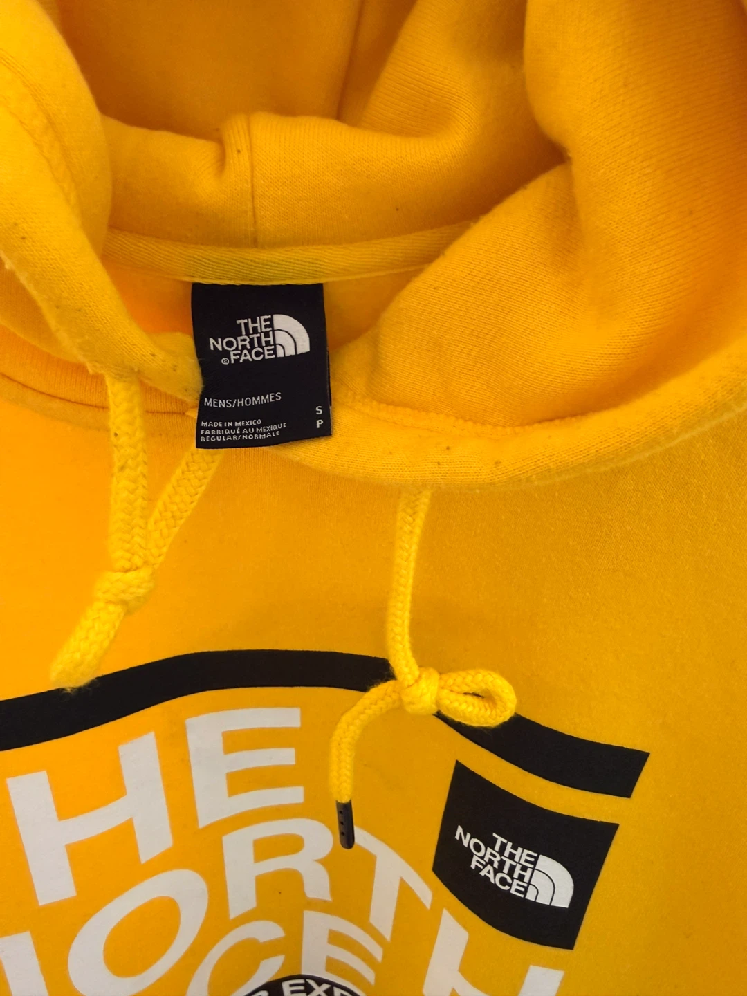 The North Face Yellow Hoodie - Size S - photo 2