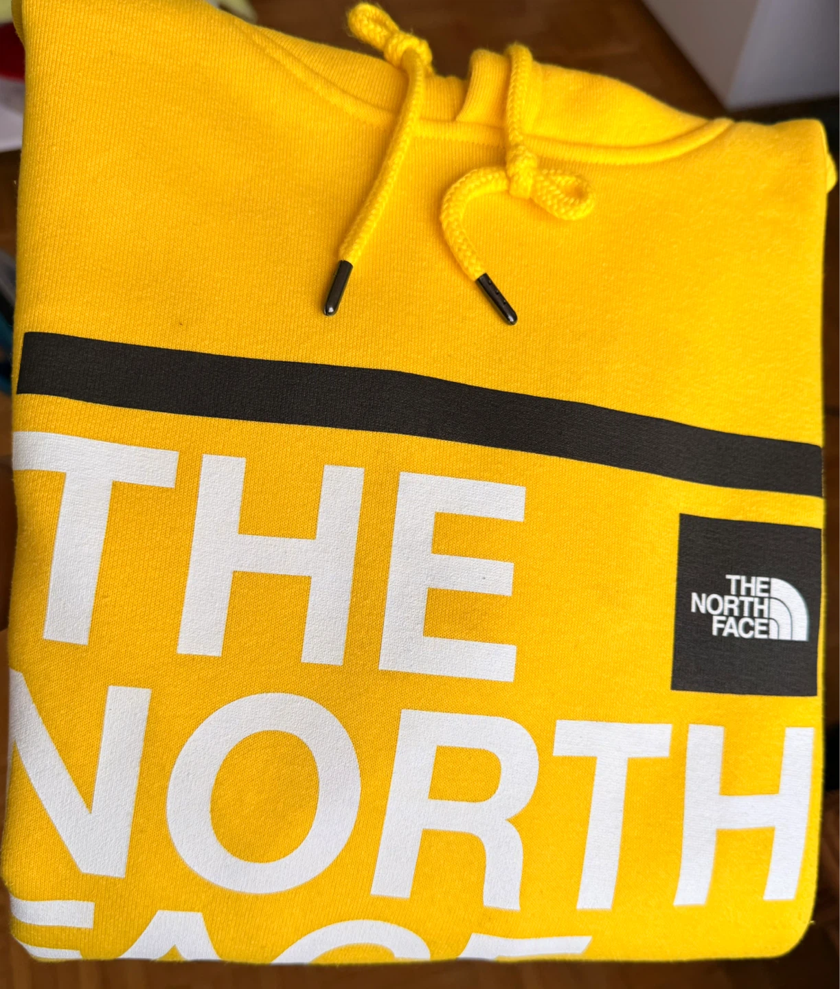 The North Face Yellow Hoodie - Size S - photo 3