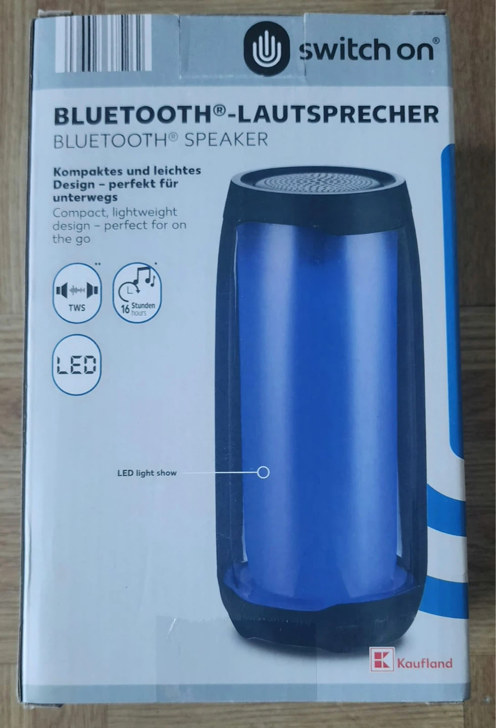 Bluetooth Speaker with LED Light Show - photo 2
