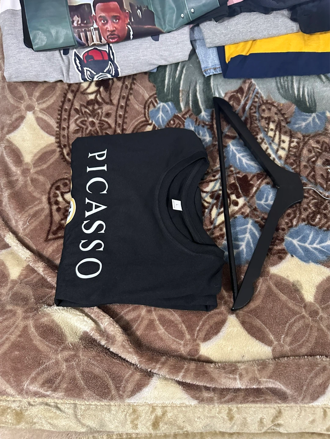 Black Picasso Graphic T-Shirt - photo 2