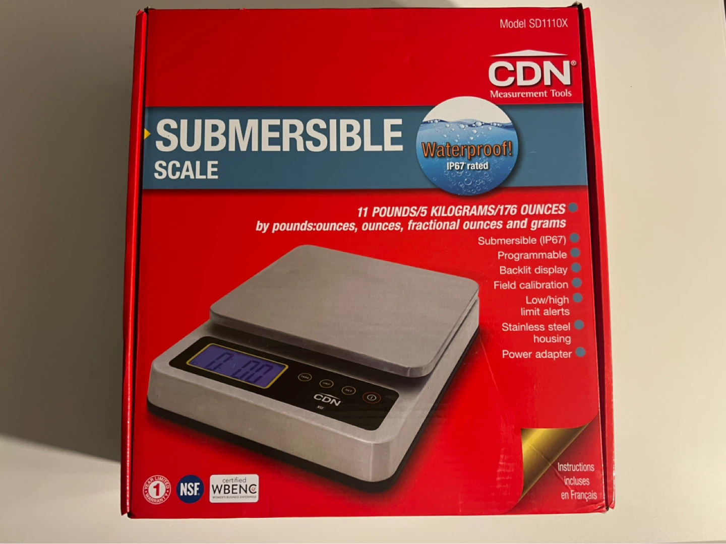 CDN Submersible Scale SD1110X