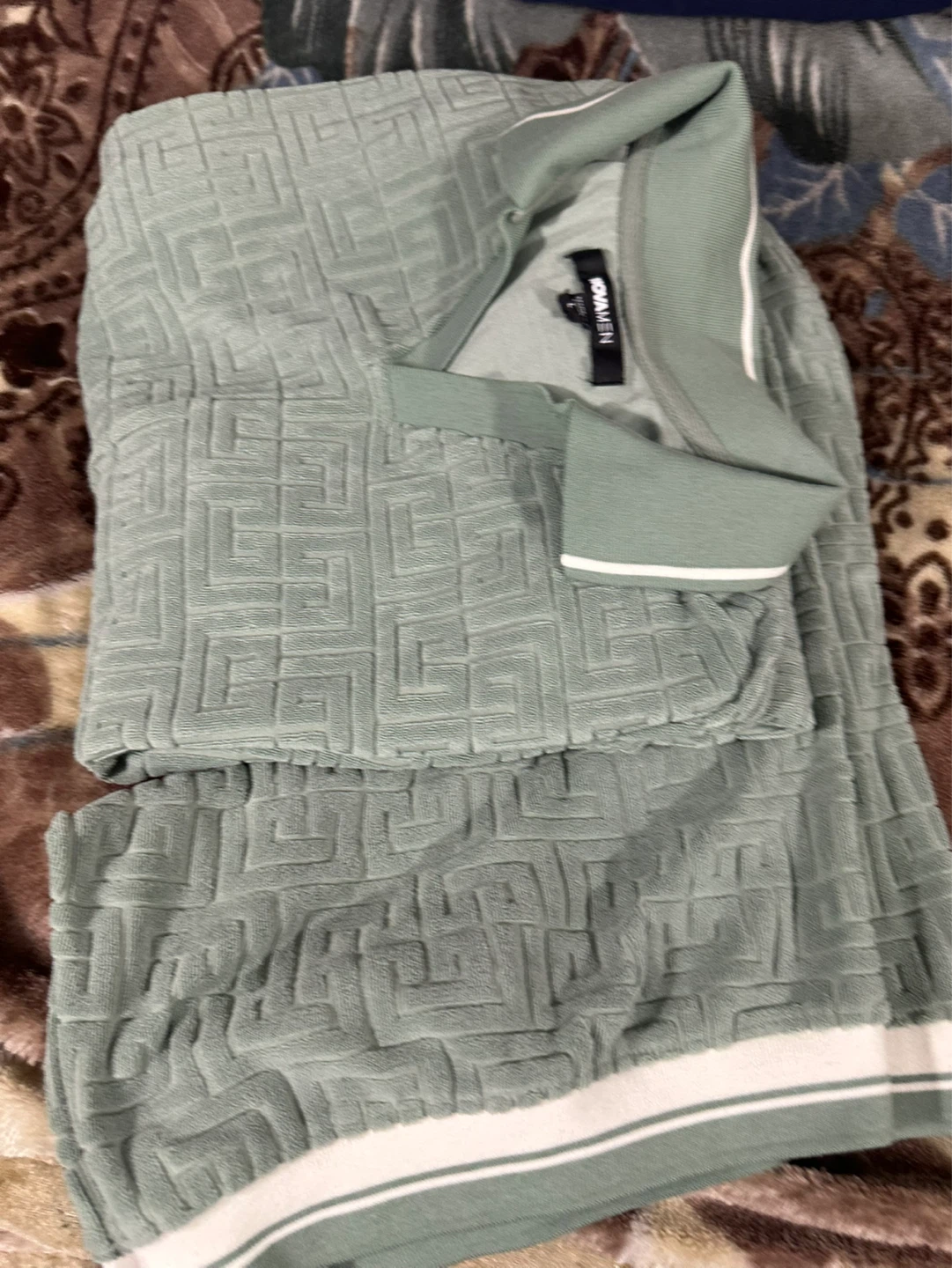 Nova Men Textured Polo Shirt - photo 2
