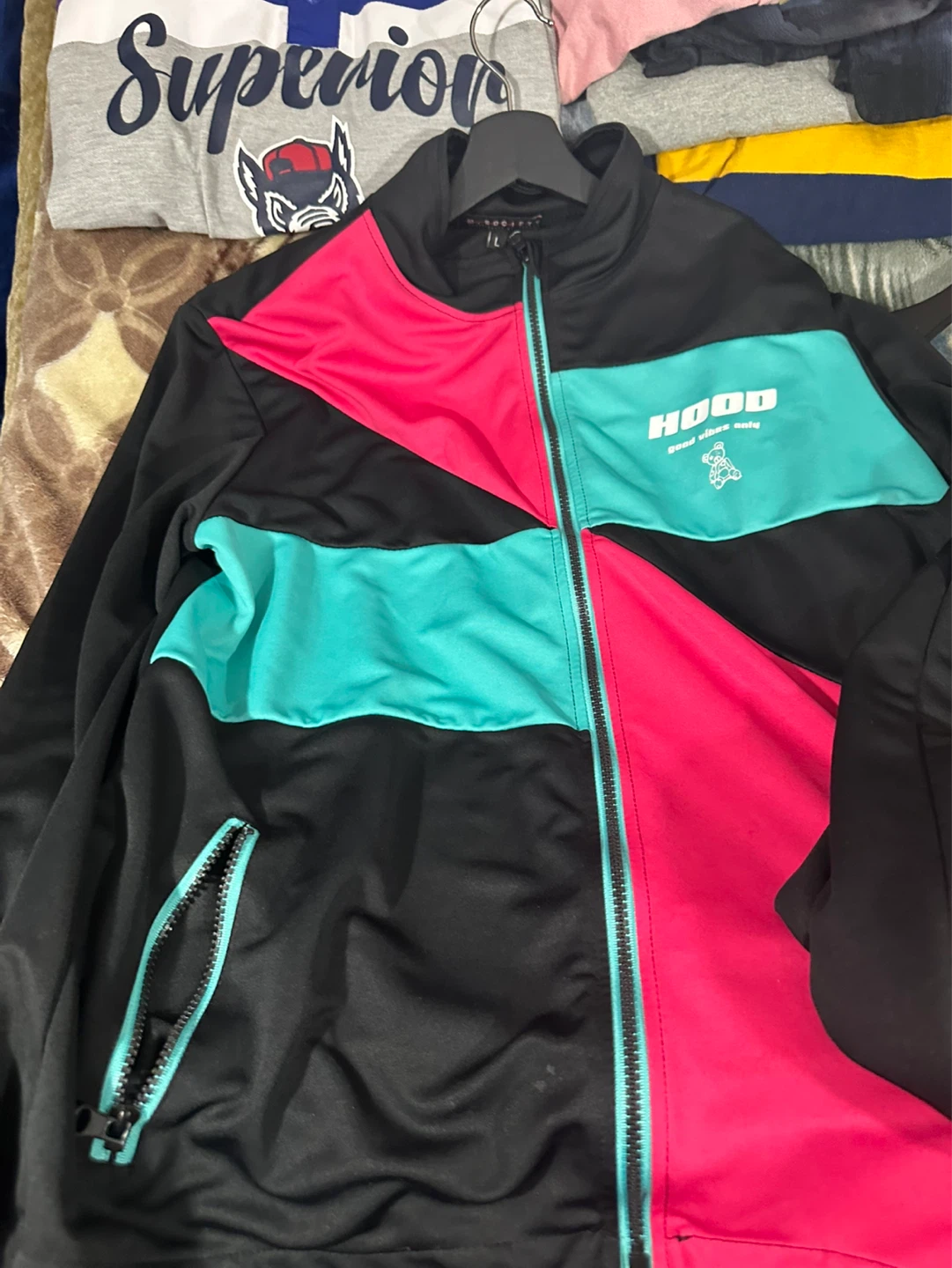 M. Society Hooded Track Jacket - photo 3