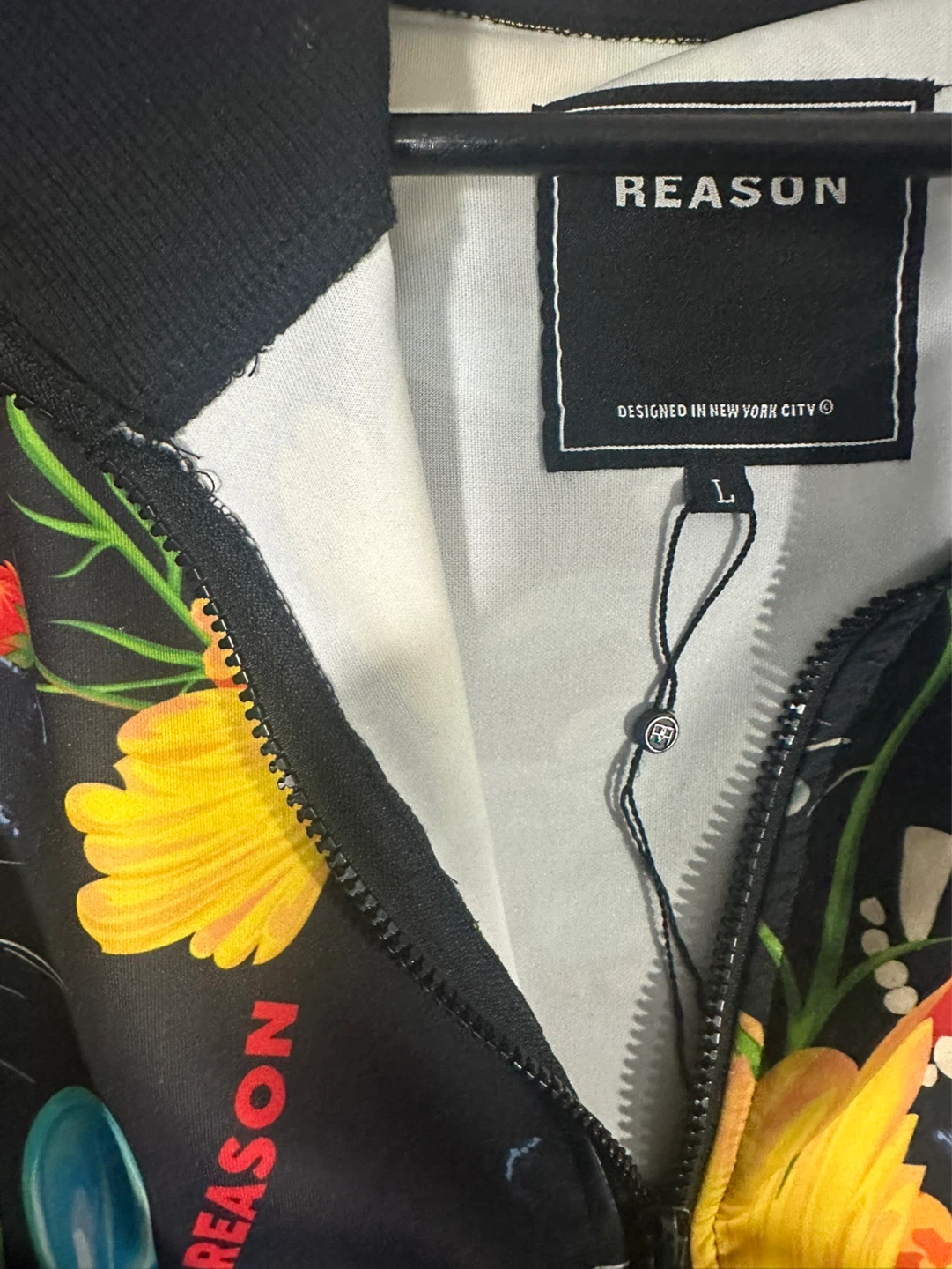 Reason Black Panther Floral Bomber Jacket - photo 5