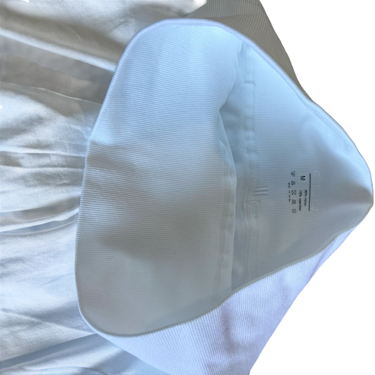 White Athletic Skirt Size M - photo 3
