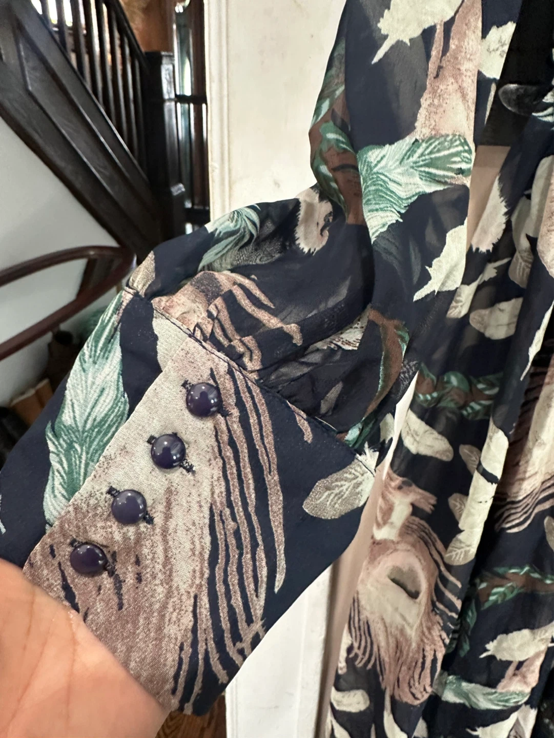 Fashion Nova Blue Floral Maxi Dress - photo 5