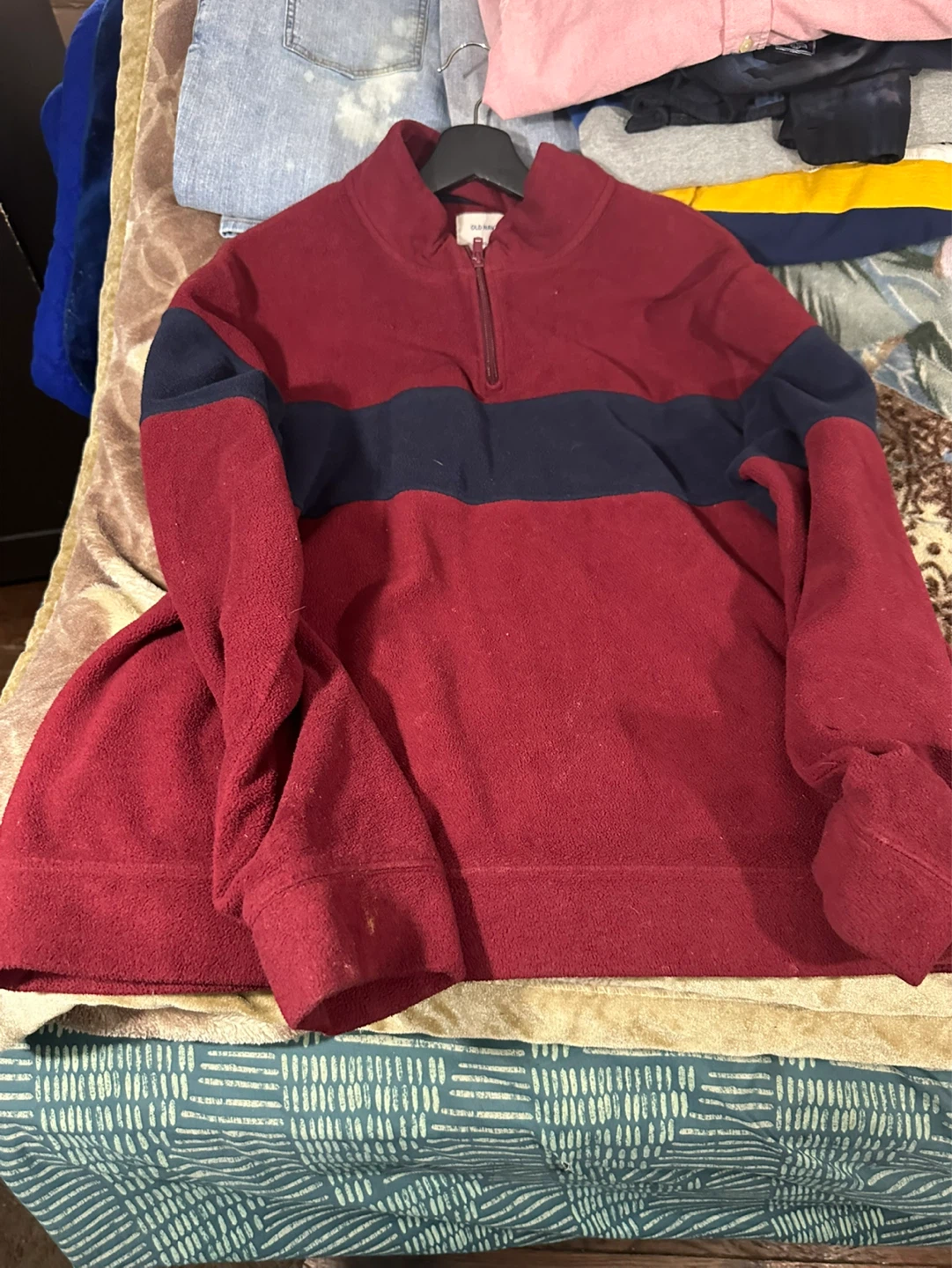 Old Navy Colorblock Fleece Pullover XXL - photo 5