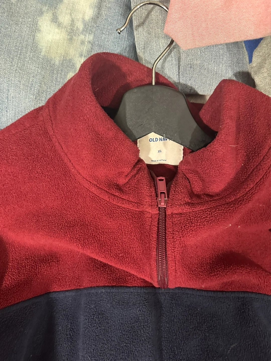 Old Navy Colorblock Fleece Pullover XXL - photo 3
