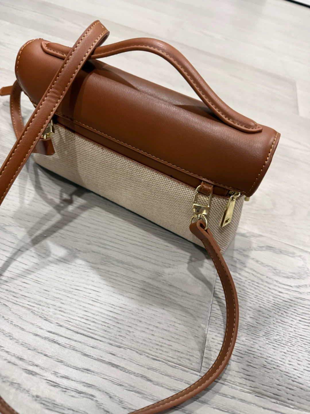 New JW PEI Crossbody Bag - Brown and Tan - photo 3