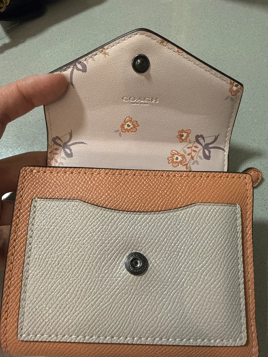 Coach Wallet - Pink Floral - photo 3