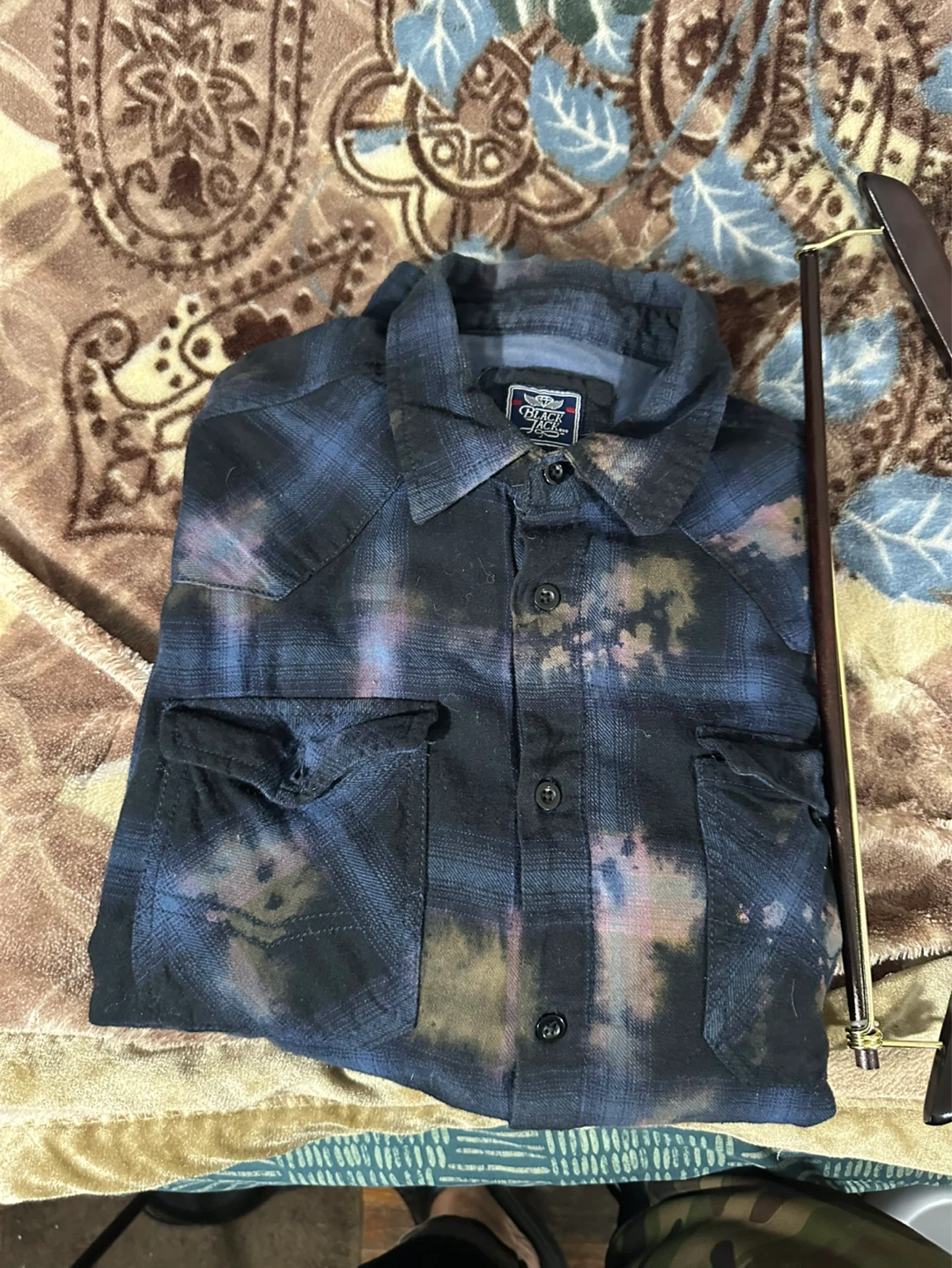 Black Bear Flannel Shirt