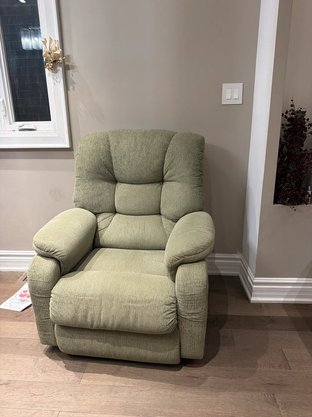 Green Recliner Chair