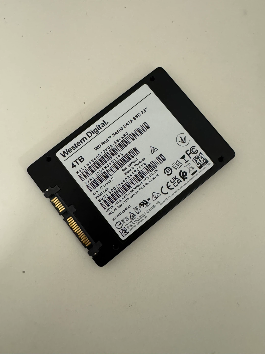 WD SA500 SSD 4TB NAS - photo 2