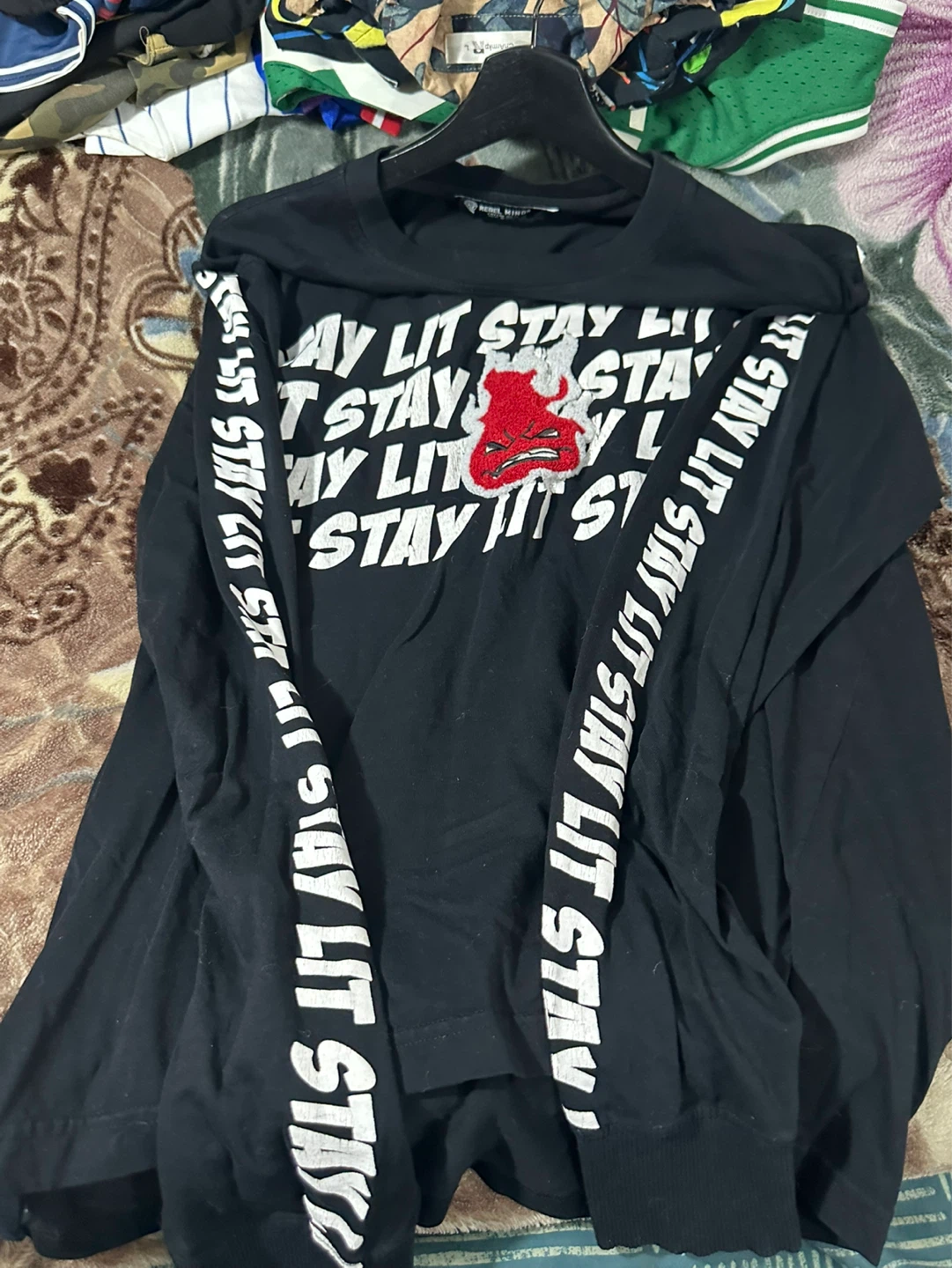 Rebel Minds Black Long Sleeve Shirt - photo 3