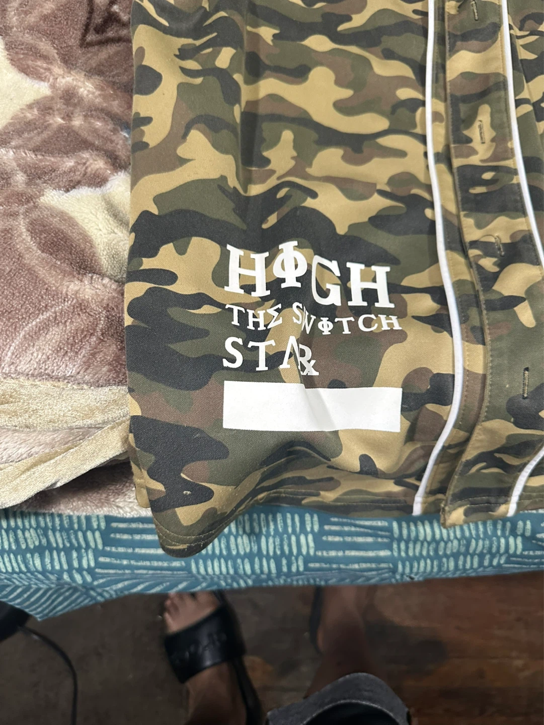 Billionaires Club Camo Baseball Jersey - photo 3