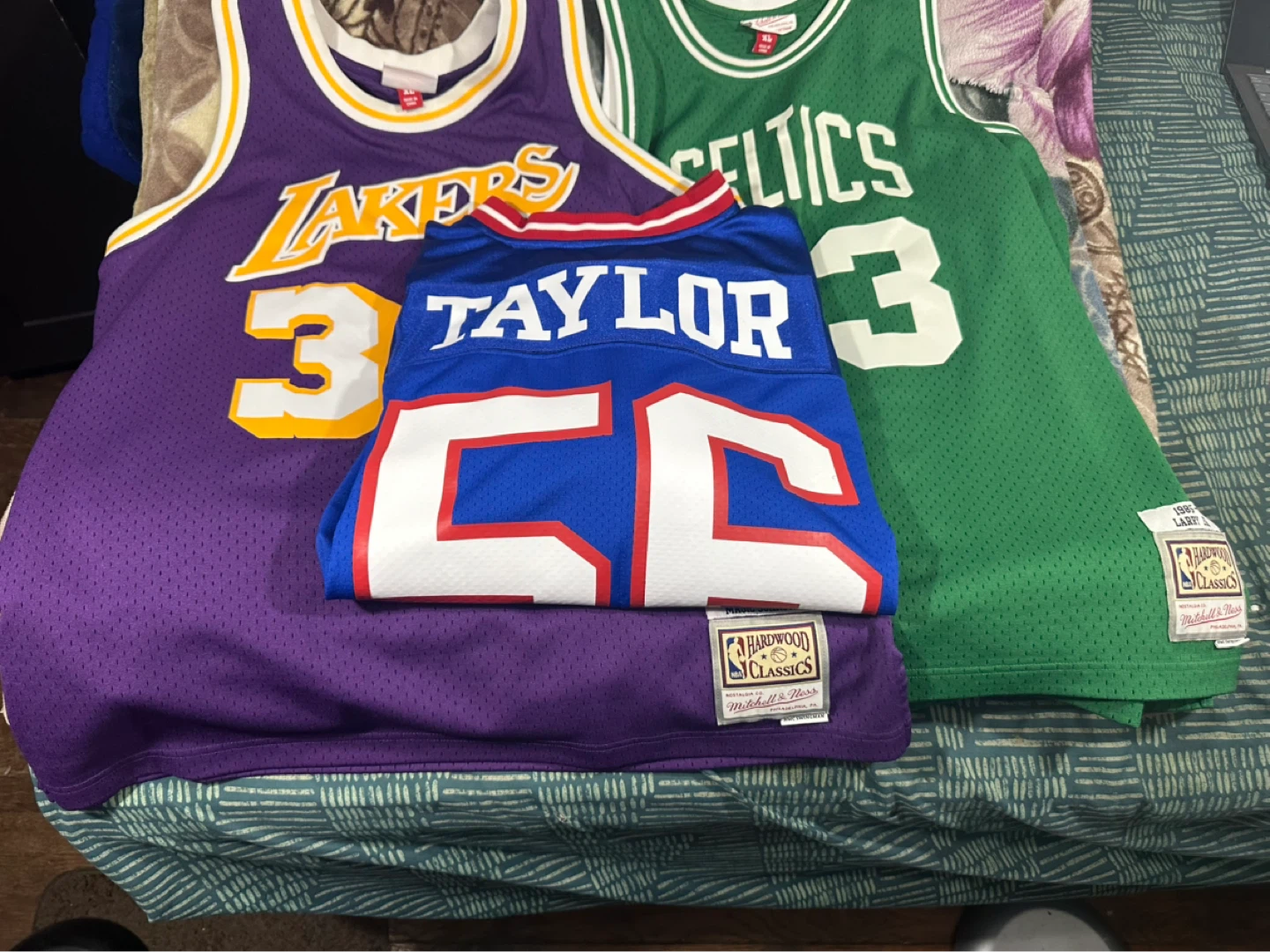 Mitchell & Ness NBA Hardwood Classics Jerseys Bundle - photo 3