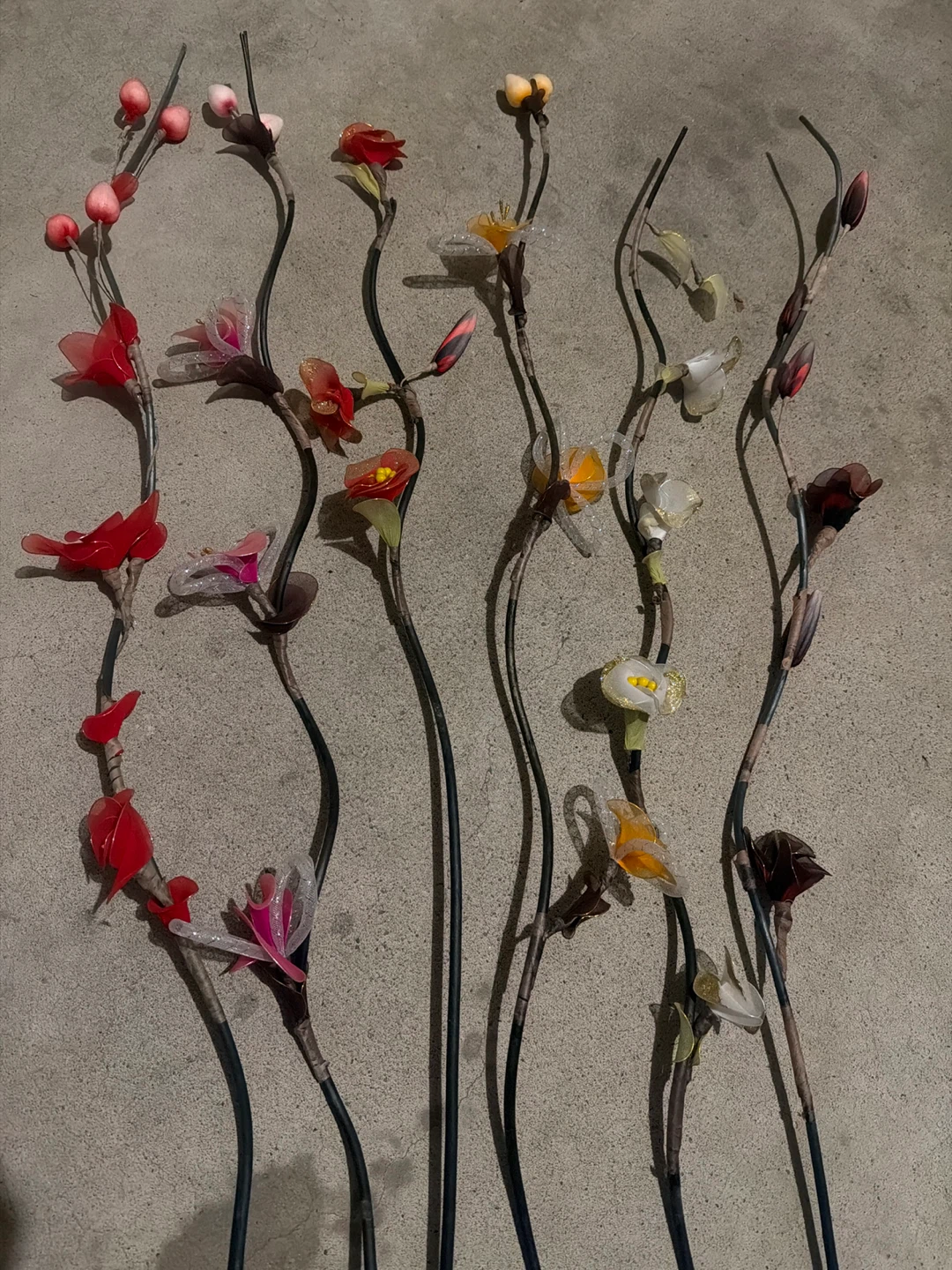 Decorative Floral Arrangement with Vase - photo 4