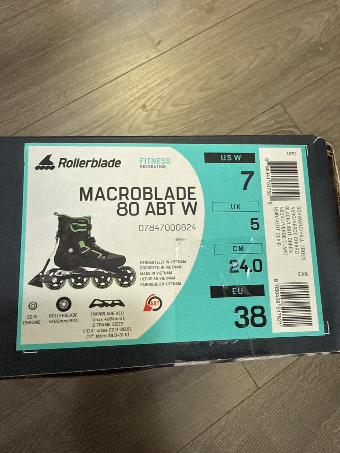 Rollerblade Macroblade 80 ABT W Inline Skates