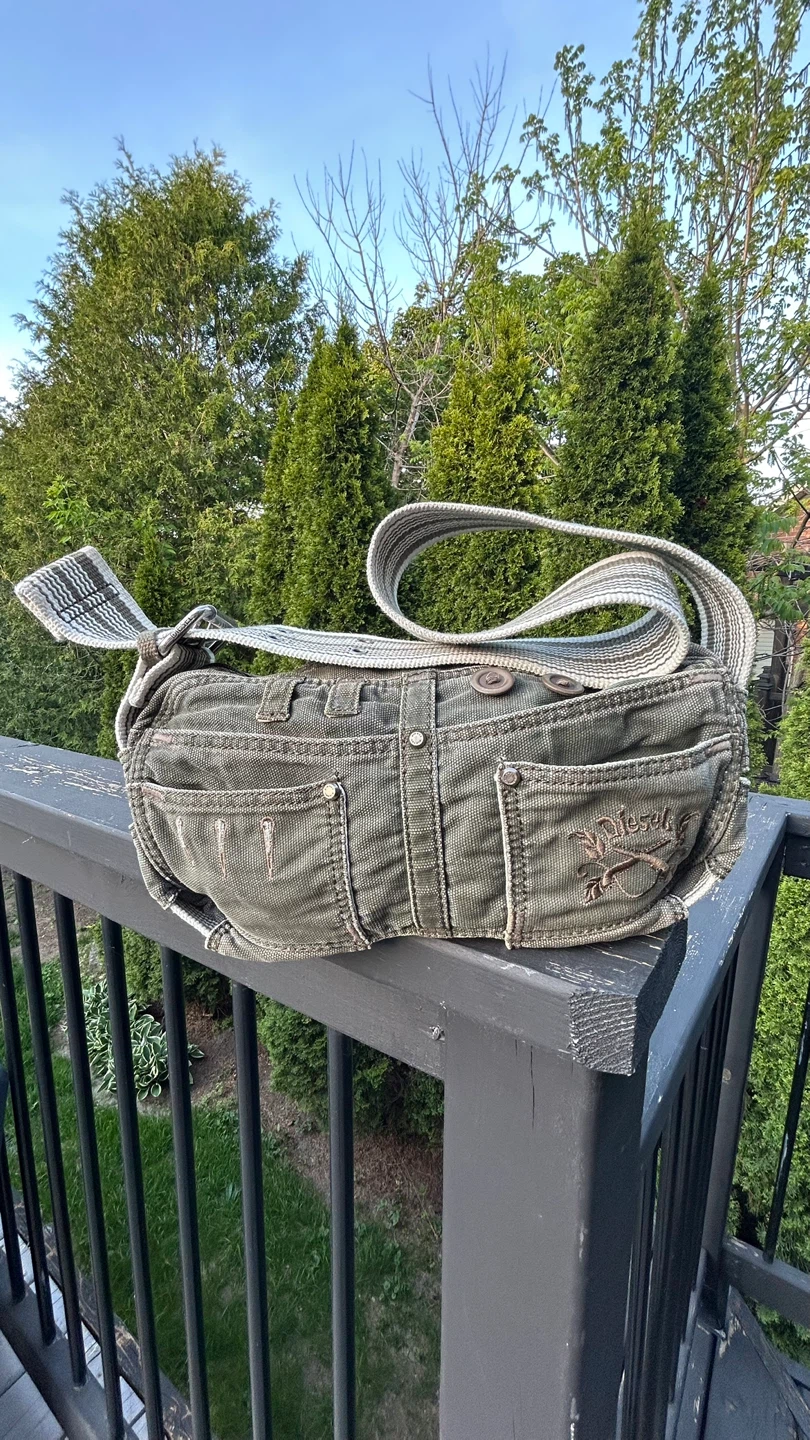Diesel Shoulder Bag - Khaki Green