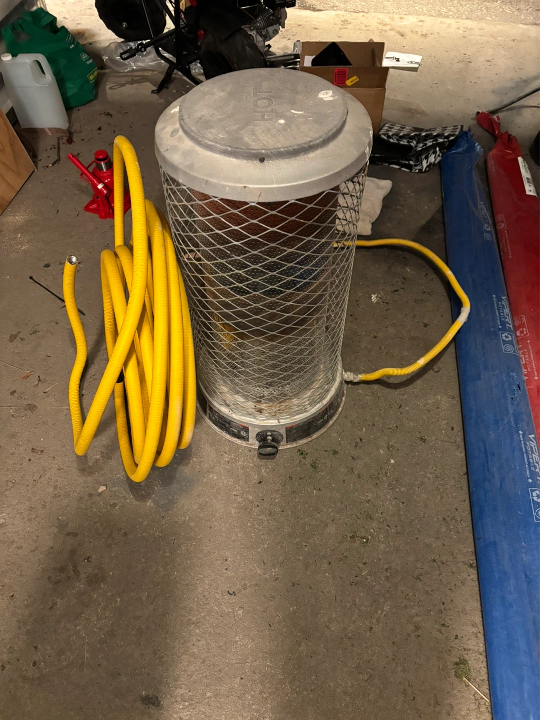Heavy Duty Propane Convection Tower Heater + Gas Hose Extension - photo 3