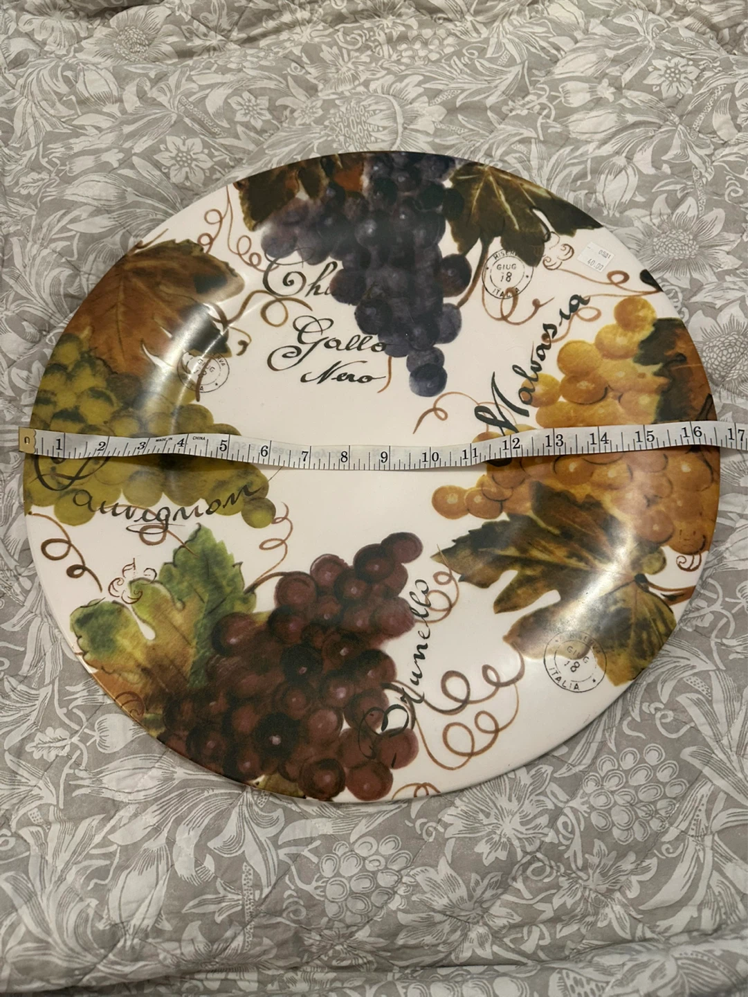 Sur La Table "Gallo Nero" Decorative Plate - photo 2