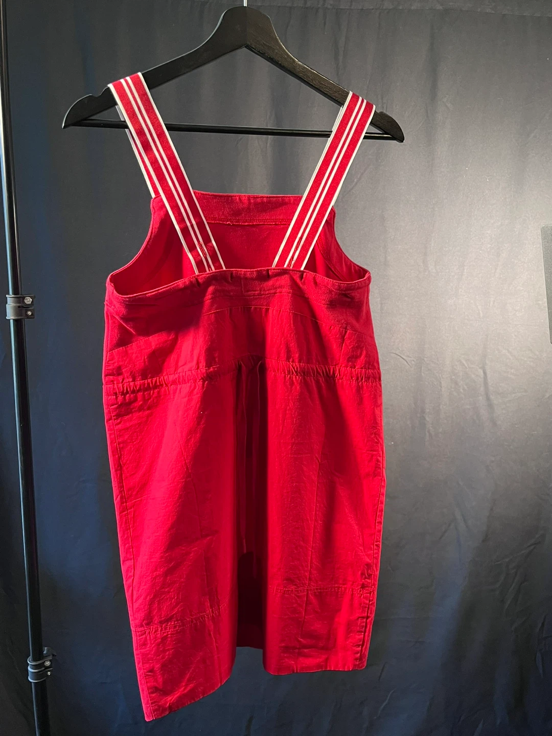 Anthropology Daily Practice Red Overall Dress - photo 3