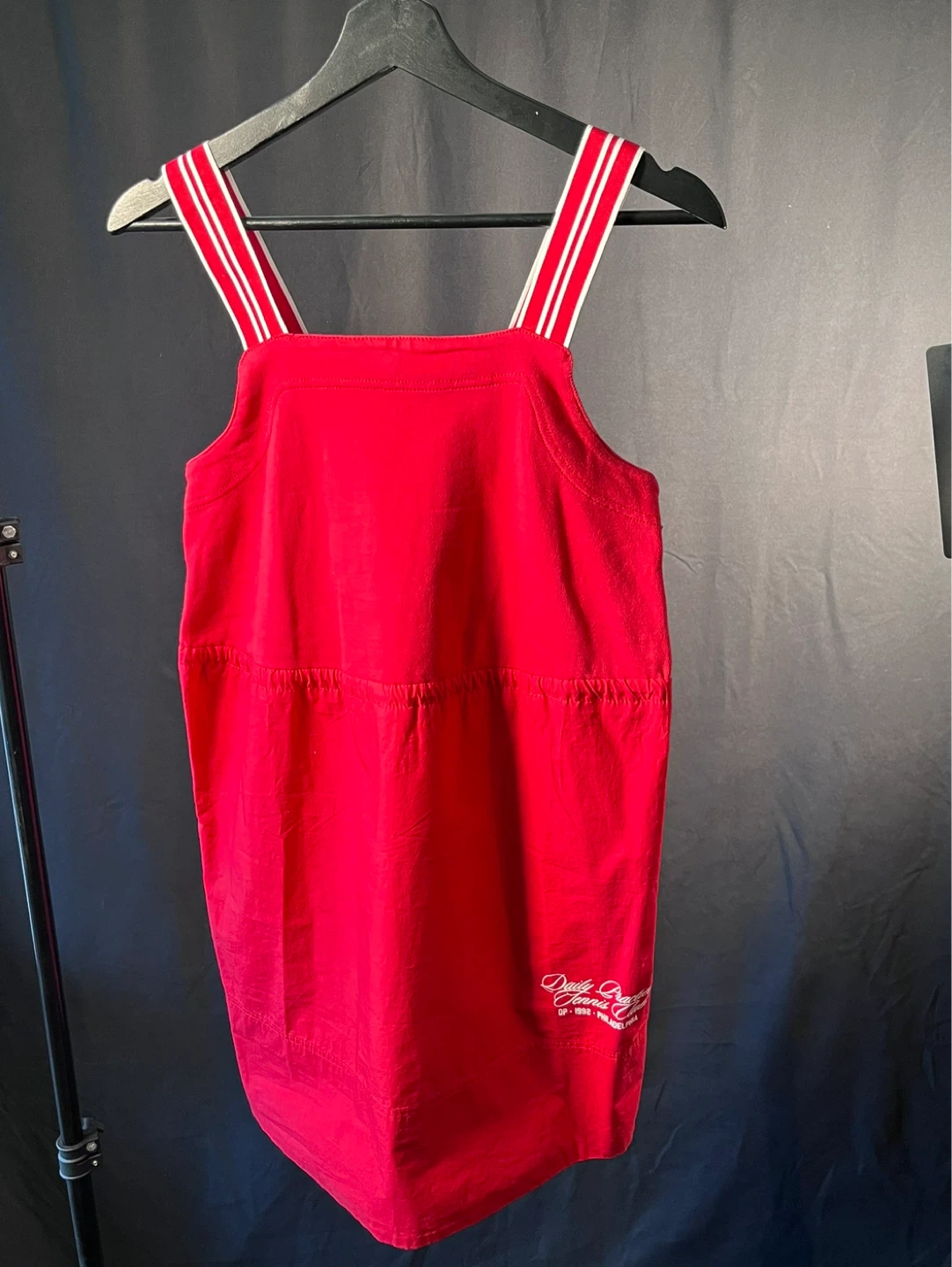 Anthropology Daily Practice Red Overall Dress - photo 2