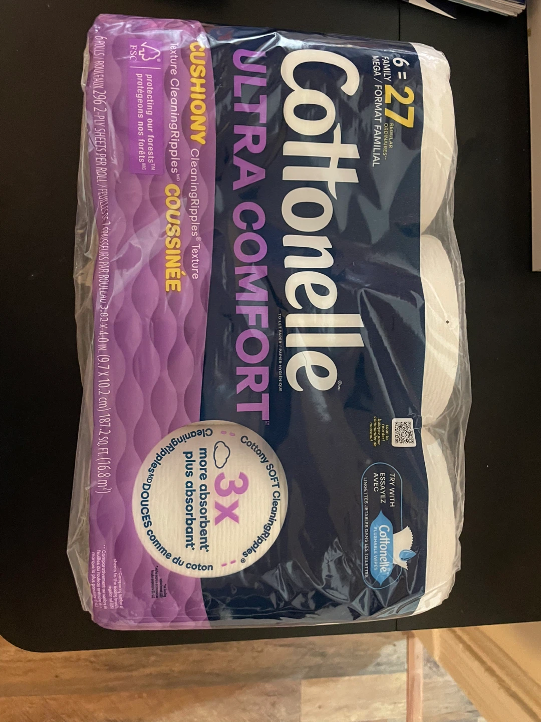Cottonelle Ultra Comfort Toilet Paper - 6 Mega Rolls