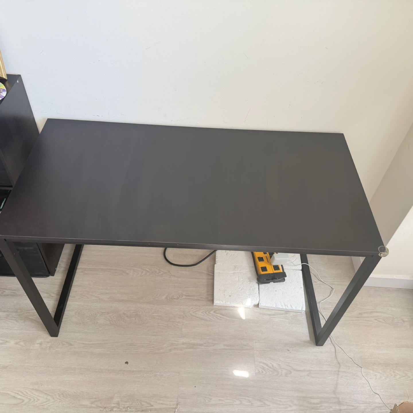 Black Metal Frame Desk - photo 2