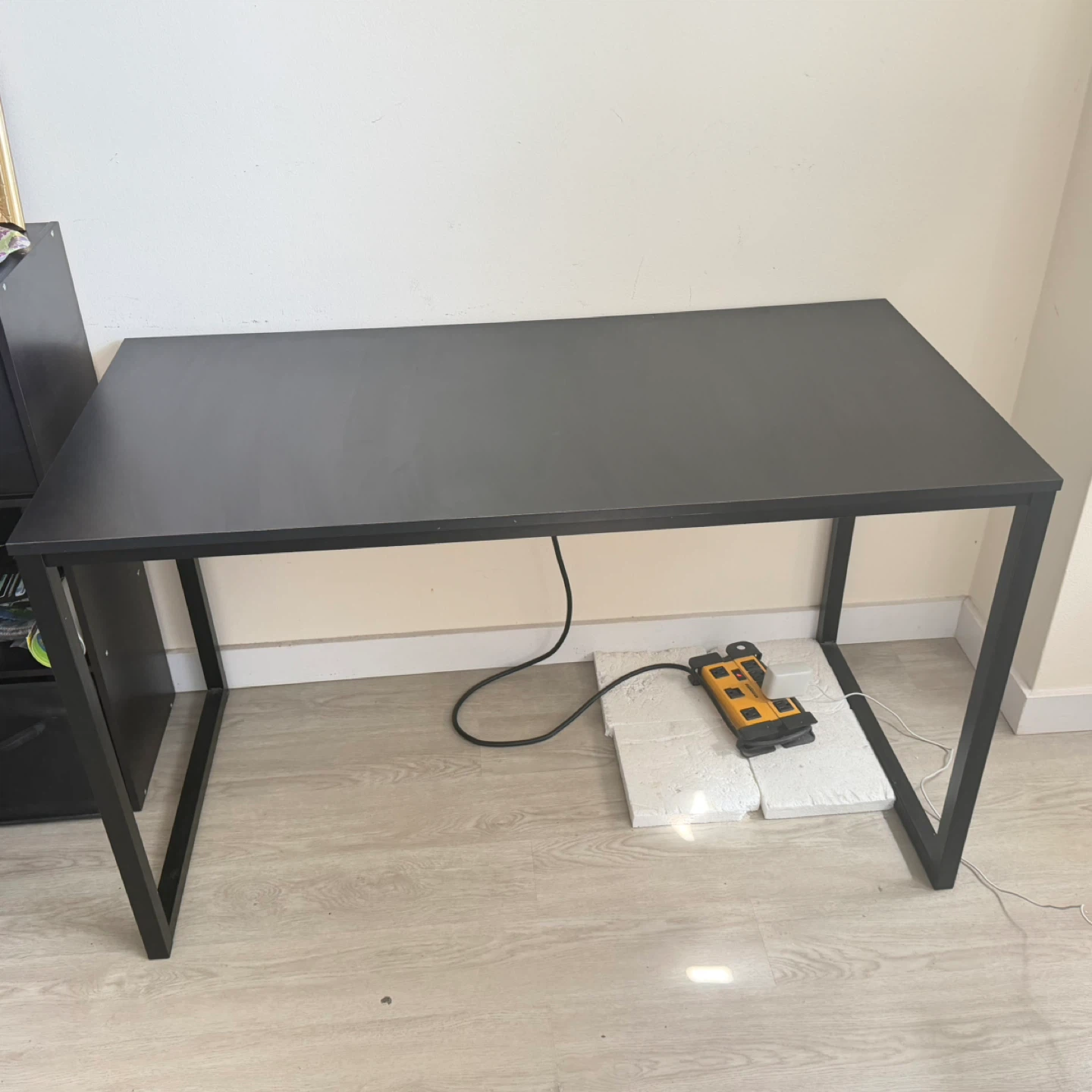 Black Metal Frame Desk