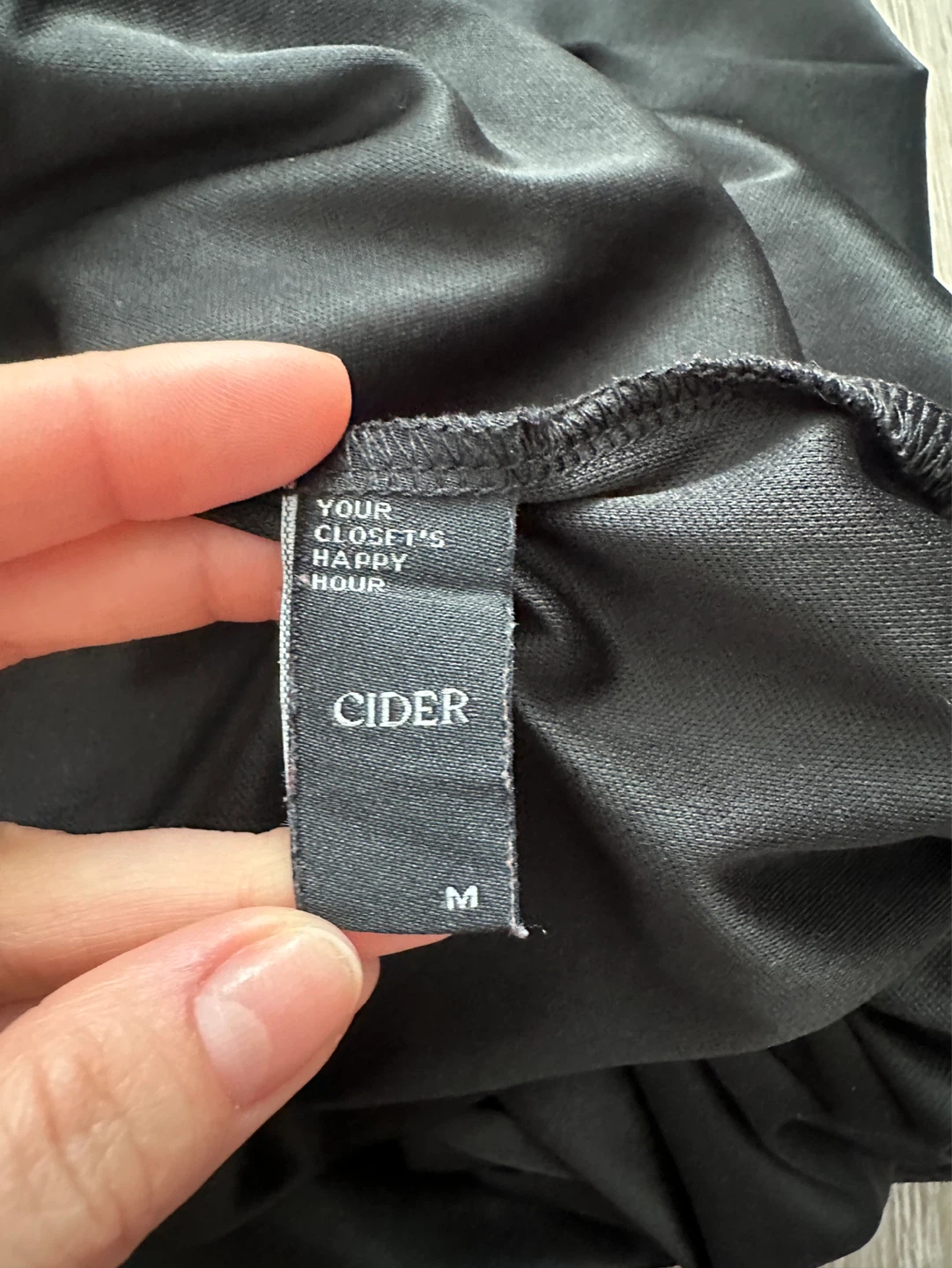 Cider Black Floral Mesh Maxi Skirt Size M - photo 3