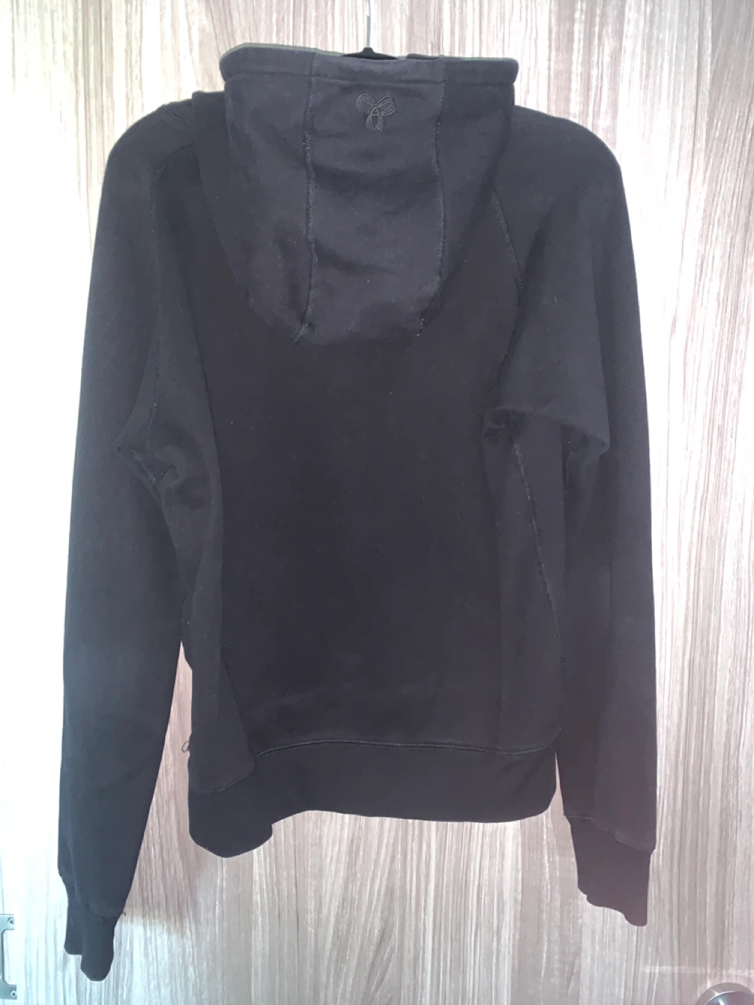 TNA Black Hoodie and/with White stich Logo - photo 2