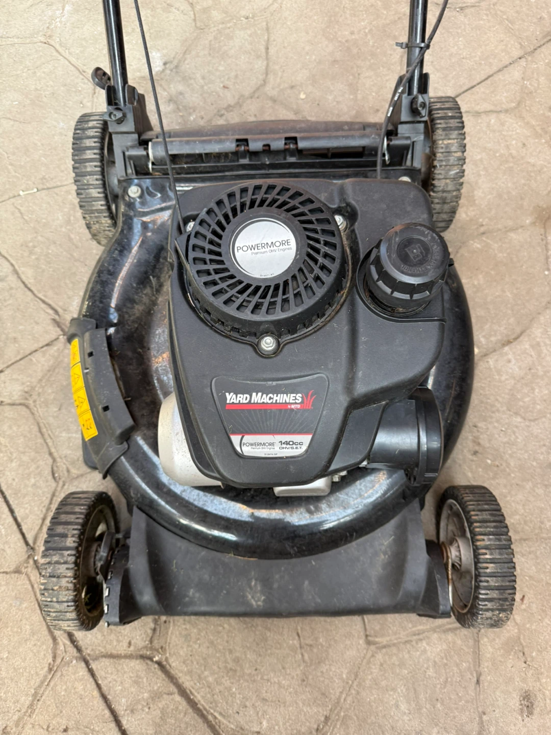 Yard machines lawn mower - photo 4